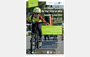 Le Département du Var fête le vélo le 16 Mai 202