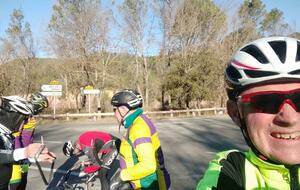 A 6 ce mardi , belle sortie ensoleillée
Gérard Albert Christian Gustave les 2 Daniel
et au retour Marcel était également là