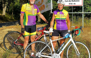 Le Flassans cyclo club au BABAOU, organisation Carqueiranne 🏆🏆🏆