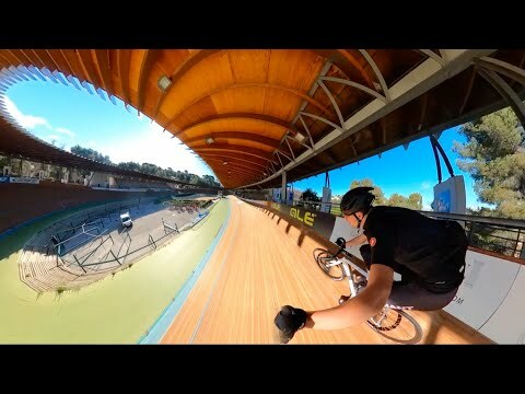 Track cycling day at Hyère's Vélodrome with Kevin Sireau