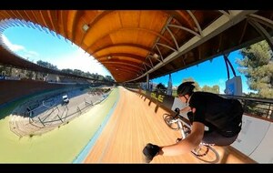 Track cycling day at Hyère's Vélodrome with Kevin Sireau