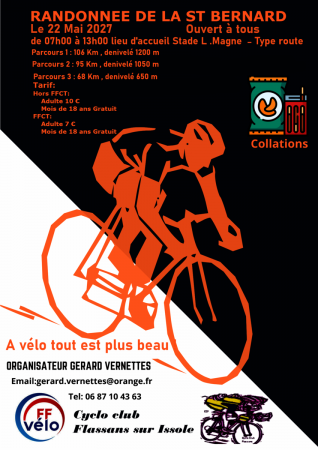 RANDONNEE DE LA ST BERNARD 2027