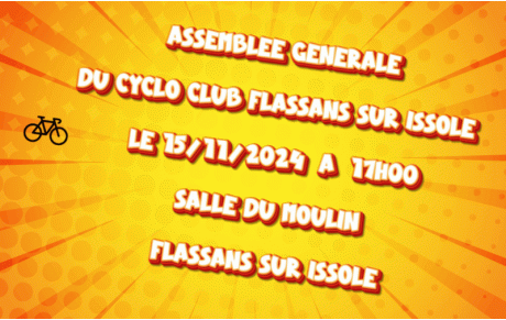 COMPTE RENDU DE L'ASSEMBLEE GENERALE LE 15/11/2024 